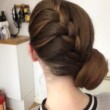 brown plait